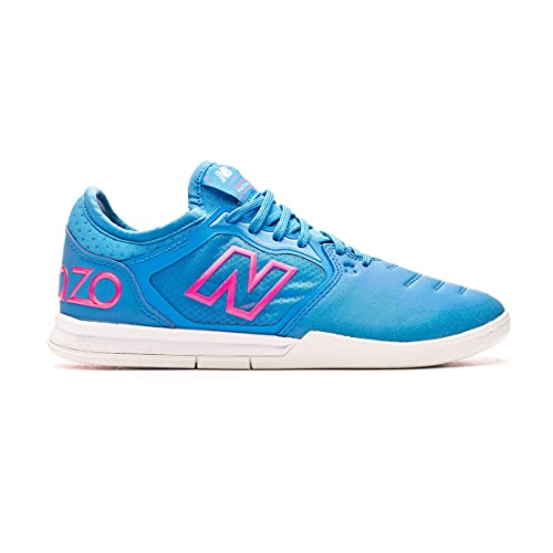 New Balance Audazo v5+ Pro IN, Zapatilla de fútbol Sala, Helium-Pink, Talla 11 US (45 EU)