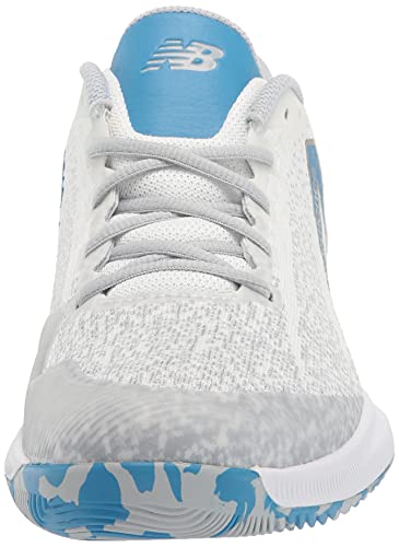 New Balance Men's FuelCell 996 V4 Tennis Shoe, White/Helium/Sulphur Yellow, 11