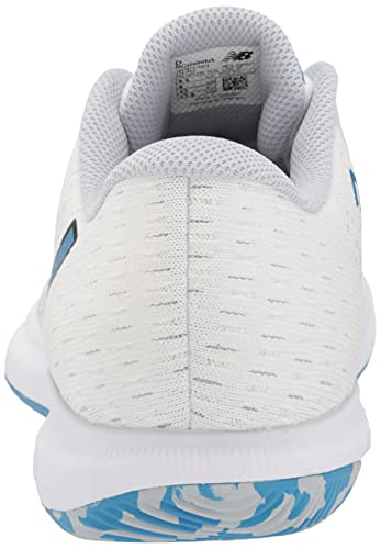 New Balance Men's FuelCell 996 V4 Tennis Shoe, White/Helium/Sulphur Yellow, 11