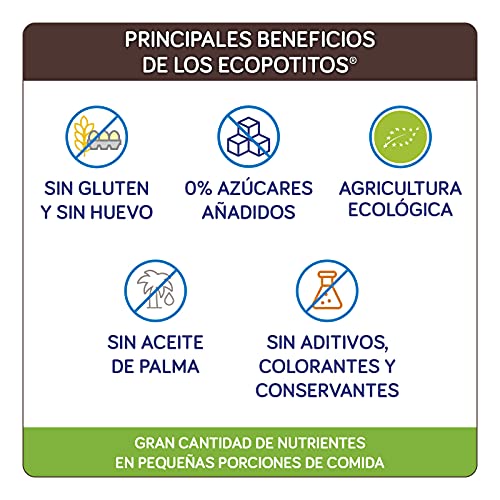 Nutribén Ecopotitos Menú Completo, Desde los 6 meses, Caja Mix de potitos, 6 x 235g