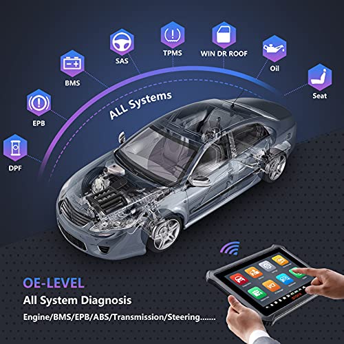 OTOFIX D1 Diagnostico Coche Mutimarca Profesional Maquina Diagnosis Coche Diagnóstico Vehículos Autodiagnosis, Control Bidireccional, Reinicio de EPB y de Aceite, Reinicialización ABS, DPF, BMS