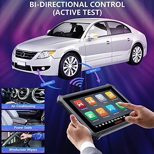 OTOFIX D1 Diagnostico Coche Mutimarca Profesional Maquina Diagnosis Coche Diagnóstico Vehículos Autodiagnosis, Control Bidireccional, Reinicio de EPB y de Aceite, Reinicialización ABS, DPF, BMS