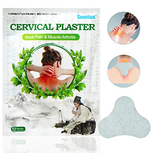 Parches de Calor, Parches Alivio del Dolor, Parche Autocalentador, Almohadillas de Calor Autoadhesivas, Alivio del Dolor de Hombro, Self Heating Warming Meridians Patches, 24 Piezas