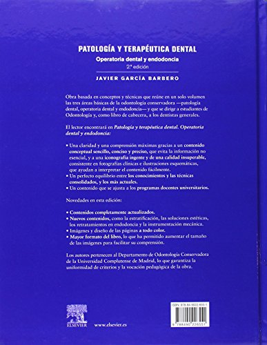 Patología Y Terapéutica Dental - 2ª Edición: Operatoria dental y endodoncia