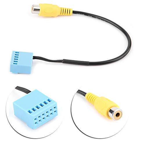 Qiilu - Cable Adaptador de cámara de visión Trasera para Vi Jetta 5 6 MK5 MK6, B6 Touran Tiguan