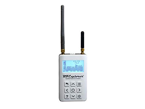RF Explorer Spectrum Analyzer 4G Combo Plus - Delgado con funda de transporte de aluminio