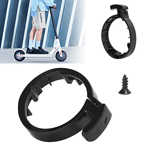 Shanrya Anillo de Bloqueo Redondo Delantero para Scooter, Hebilla de Anillo Plegable para Scooter, Resistente Al Desgaste Ligero para Mijia M365