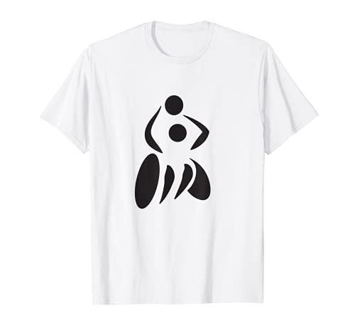 Silla de ruedas Baloncesto Discapacitados Deportes Parapléjico Camiseta