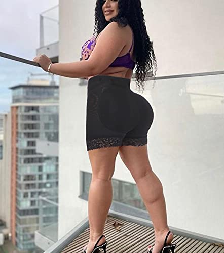 SLIMBELLE Mujer Bragas con Relleno Braguitas Moldeadoras Fajas Levanta Glúteos Encaje Embellecer Cadera Lencería Body Moldeadors Pantalones