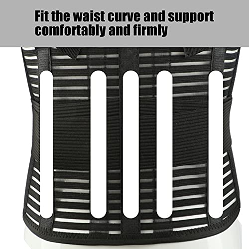 Soporte de cintura, cómodo y con buena capacidad de fijación Evita el dolor y las lesiones Cinturón de soporte para la espalda para viajar para el trabajo de por vida para el hogar
