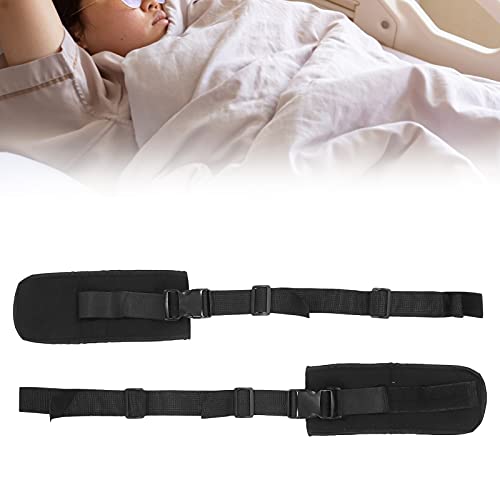 Soportes de sujeción para pacientes, correas de sujeción de cama de un par de correas de sujeción de cama reutilizables y transpirables para manos para pies