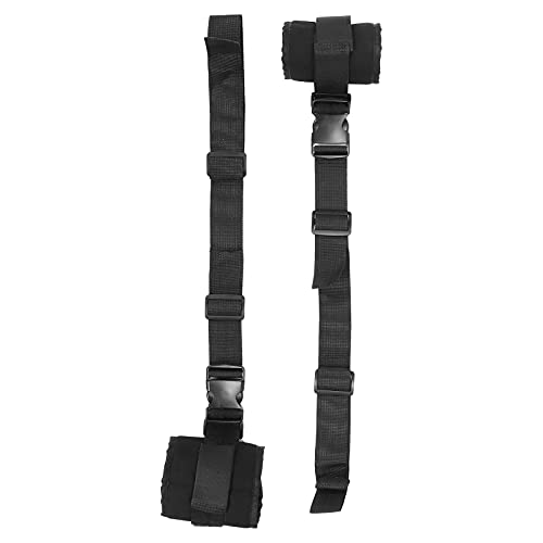 Soportes de sujeción para pacientes, correas de sujeción de cama de un par de correas de sujeción de cama reutilizables y transpirables para manos para pies