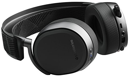 SteelSeries Arctis Pro Wireless - Auriculares inalámbricos para juegos (2.4 G & amp; amp; bluetooth) - Controladores de altavoz de alta resolución - Para PC, PS5 y PS4 - Negro