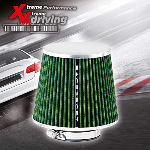 Sumex Airgrin - Filtro Aire Universal con Adaptador, Verde / Cerrado