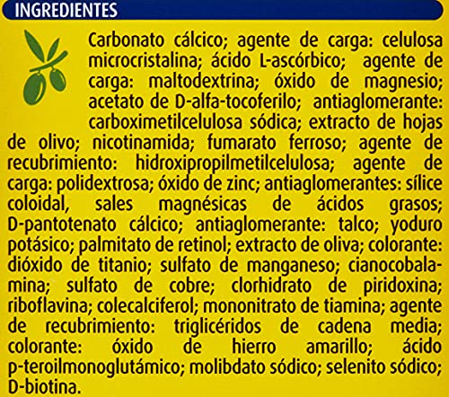 Supradyn Activo 50+ Multivitaminas para Mayores de 50 con Vitaminas, Minerales y Antioxidantes, una Ayuda para Proteger las Células del Daño Oxidativo y Recargar la Vitalidad, 90 Comprimidos