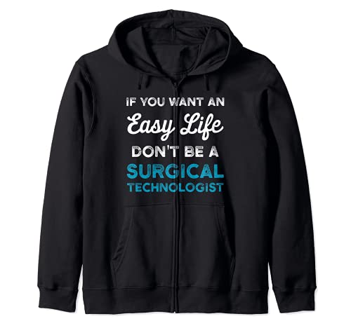 Tecnólogo quirúrgico Easy Life Scrub Tech Sudadera con Capucha