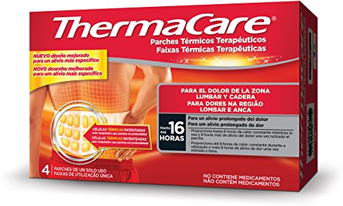Thermacare Parche Térmico Terapéutico 4 Parches Para El Dolor Lumbar Y Cadera + Parche Térmico Terapéutico 6 Parches -Para El Dolor De Cuello, Hombro Y Muñeca