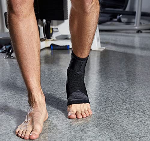 TOBILLERA ORTOPÉDICA CON REFUERZO LATERAL TRANSPIRABLE PARA ESGUINCES, LESIONES, INESTABILIDADES, EDEMAS DE TOBILLO.PARA HOMBRE Y MUJER. PARA HACER DEPORTE. ESTABILIZA EL TOBILLO. (XXL (25-27 cm))