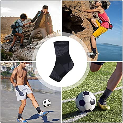 TOBILLERA ORTOPÉDICA CON REFUERZO LATERAL TRANSPIRABLE PARA ESGUINCES, LESIONES, INESTABILIDADES, EDEMAS DE TOBILLO.PARA HOMBRE Y MUJER. PARA HACER DEPORTE. ESTABILIZA EL TOBILLO. (XXL (25-27 cm))