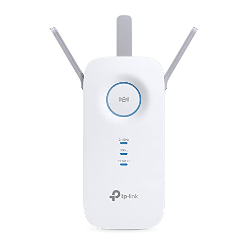 TP-Link RE550 - Mesh Repetidor AC1900 , WiFi doble banda, 1300Mbps/en 5GHz + 600Mbps/en 2.4GHz, amplificador WiFi, control de APP, máxima cobertura, compatible con todos los dispositivos WiFi