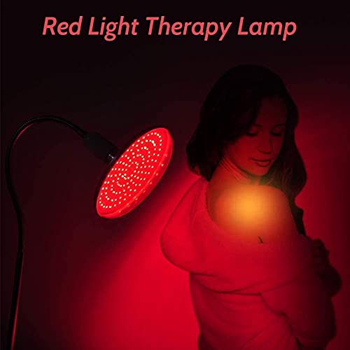 TYsb rojo DIRIGIÓ Bombilla, lámpara de terapia de luz roja, DIRIGIÓ Dispositivo de luz de bombilla de calor, 660 nm cerca de rojo profundo, masaje de calefacción para antienvejecimiento, rejuvenecimie