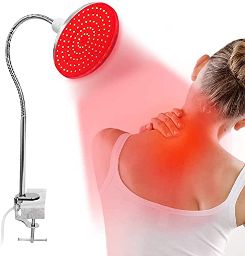 TYsb rojo DIRIGIÓ Bombilla, lámpara de terapia de luz roja, DIRIGIÓ Dispositivo de luz de bombilla de calor, 660 nm cerca de rojo profundo, masaje de calefacción para antienvejecimiento, rejuvenecimie
