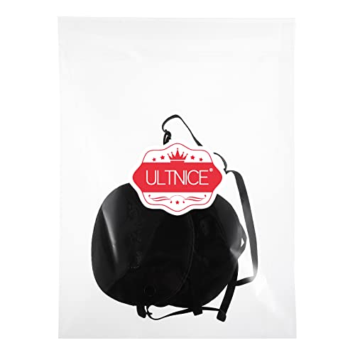 ULTNICE 2 piezas parche de ojo de seda Parches oculares elásticos Parches oculares para adultos Lazy Eye Amblyopia Strabismus