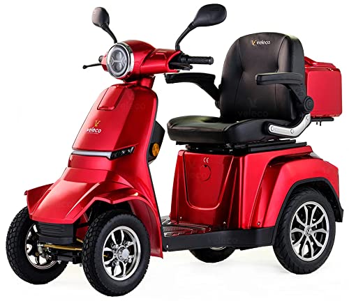 VELECO Gravis Electric Mobility Scooter (rojo)