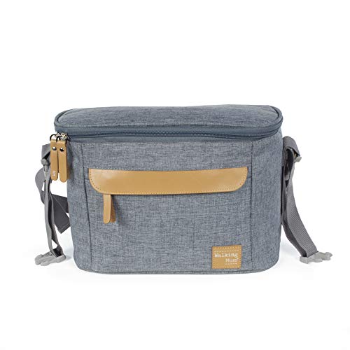 Walking Mum Bolso Organizador Baby Nature Ocean. De Maternidad Para Silla De Paseo. Asa Larga Para El Hombro Y Asas Cortas Para Fijar Al Carro. Color Azul Marino. Medidas 30 X 20 X 15 Cm, Azul Ocean