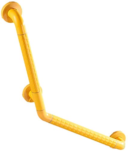 WANGXIAOYUE Suministros para hoteles Barandilla de Seguridad Baño de Esquina Barandilla Aseo Ducha Aseo Baño Colgar de la Pared de Edad Avanzada manija con Acceso for discapacitados (Color : Yellow)