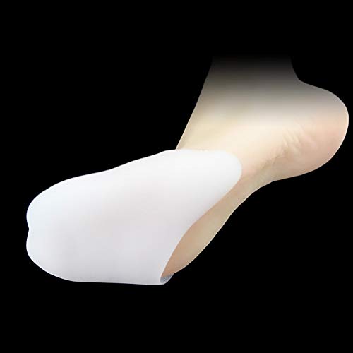 WATERMELON 2pcs de gel de silicona almohadillas for los dedos del ballet Hallux Valgus Ortesis Brace zapatos de almohadillas de las patas del juanete Cuidado protector libre Cojín de ratón inserciones