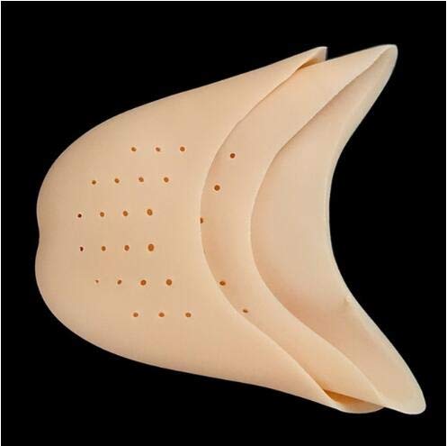 WATERMELON 2pcs de gel de silicona almohadillas for los dedos del ballet Hallux Valgus Ortesis Brace zapatos de almohadillas de las patas del juanete Cuidado protector libre Cojín de ratón inserciones