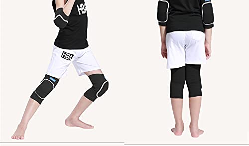 YAOUFBZ Rodilleras para niños,Conjunto de Equipo de protección para niños，Rodilleras,Coderas,muñequeras,Tobilleras,Protecciones multidireccionales,aptas para Todo Tipo de Deportes (niños,niñas)