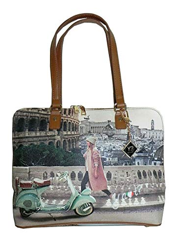 YNOT Bolso Yes bag shopper mediano YES-478F1 Walk en rome