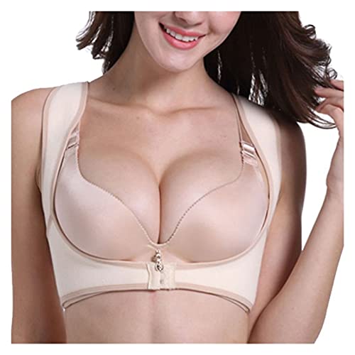 ZWQASP QJSMGZS Mujeres niñas Estudiantes Invisible Postura Corrector Columna Vertebral ortesis corsé Cintura ortopédica Hombro Abrazadera apoyar cinturón Vendaje (Size : Large)