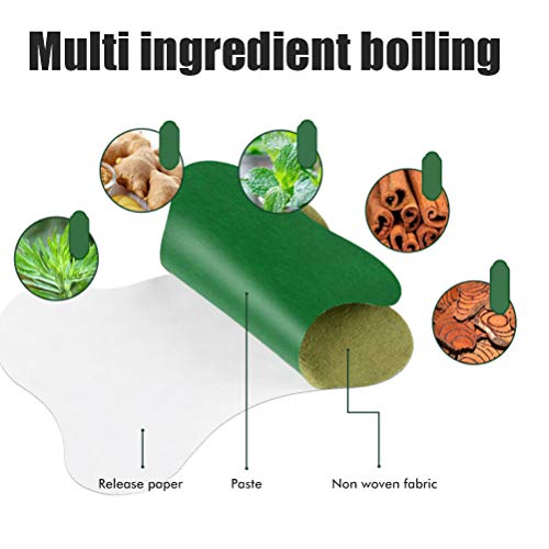 12 Pegatinas autocalentables de ajenjo Natural, Parche para aliviar el Dolor, Adhesivo de moxibustión, Parche para aliviar el Dolor, Parches de Calor, Adhesivo de Lumbago Painwormwood