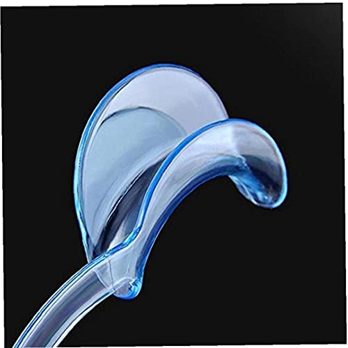 15 Paquete De Varios Tamaños Dental Abrebocas para Los Dientes del Reloj Ya/Juego En Forma De C Que Blanquea Intraoral De Labios De La Abridor De Color Azul para Adultos Y Niños (5 Grande