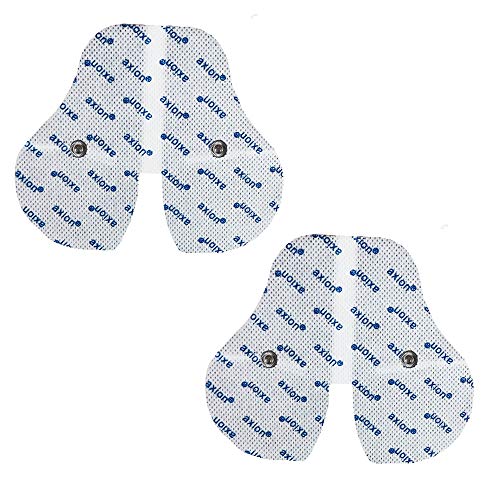2 Electrodos axion para cuello y cervical TENS y EMS | Especiales en forma de mariposa | Compatibles con su aparato VITALCONTROL y Beurer | Electrodos para TENS | Electrodos para EMS