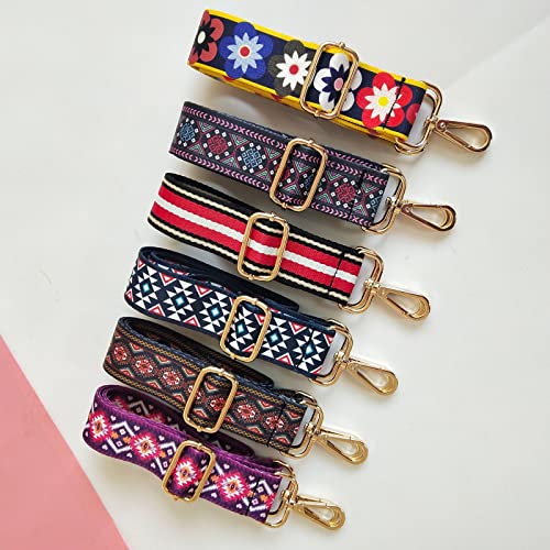2 unids Strap de hombro Cinturón de colorido Correa de bolsillo Correa de hombro Correa de bolsillo Correa Correa de bolsillo Flores for bolsos de bolsos Bolsas de tragador 130 cm ( Color : G )