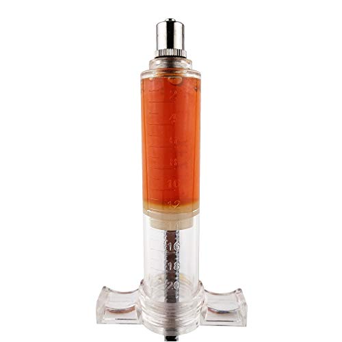 20 ml de plástico Luer Lock Jeringa con 10 piezas 27 g 25 g 23 g 22 g 21 g 18 g 16 g 14 g 15 g Agujas azules aplicador de azul, dispensador de aceite (20ml)