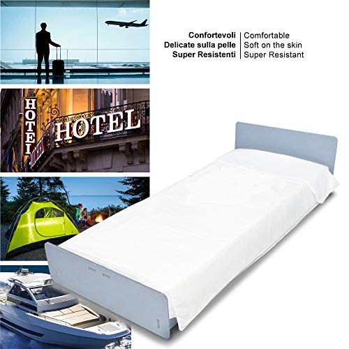 20 Sábanas Cama Individual Desechables En Tnt Cm 140 x 240