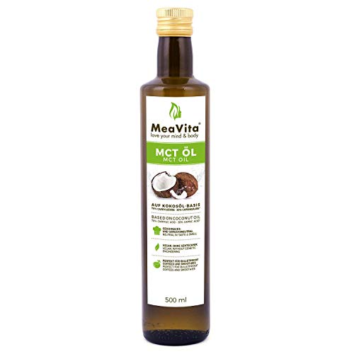 Aceite MeaVita MCT, paquete de 2 (2x 500 ml)