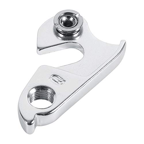 Adaptador de Cambio de Desviador de Cola de Bicicleta ,1Pcs Gancho de Cola de Cambio de Ciclismo Aleación de Aluminio Suspensión de Mecanismo de Engranaje Trasero con Tornillo (8 #)