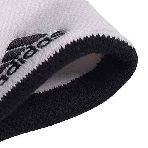 Adidas Tennis WB S Muñequera, Unisex Adulto, Blanco/Negro/Negro, Única