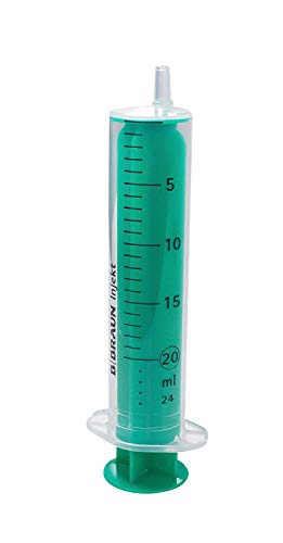 AE-GLAS Jeringas de 20 ml, jeringas de laboratorio, jeringuillas para líquidos, jeringuillas con aguja roma, cánula para e-Liquid Aroma Hobby y bricolaje (juego de 3 x 20 ml)