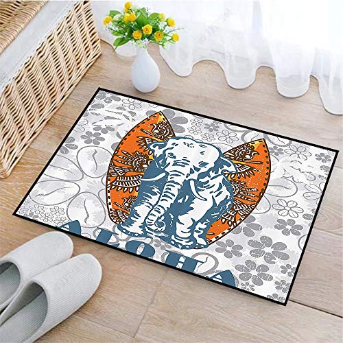 Alfombra de baño Antideslizante, Alfombra baño Microfibra, Conjunto s, tablas de surf y fondo floral Aloha Adverti, Absorbente, Suave y esponjosa, para bañera, Ducha y baño, Lavable a máquina 40x60 cm