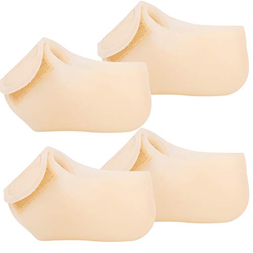 Almohadilla para el talón, Inserciones Reutilizables y Lavables para Fascitis Plantar, Material de Silicona para talón de Mujer Alivio del Dolor Tendinitis Talones de Aquiles