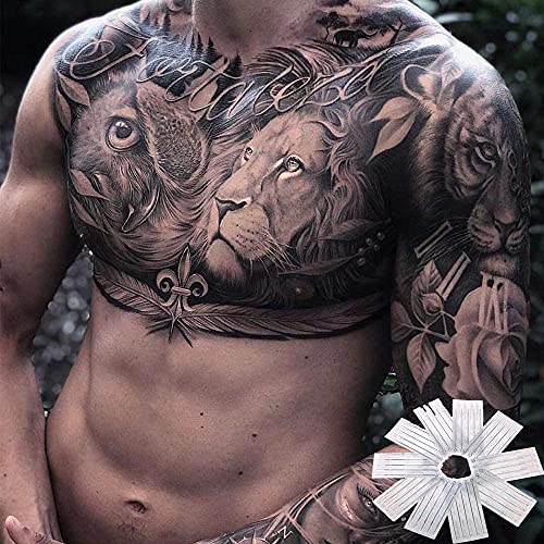 Anself Agujas Tatuaje Desechables Estéril Adhesivo en 5 Modelos 1RL 3RL 5RL 7RL 9RL 50ST