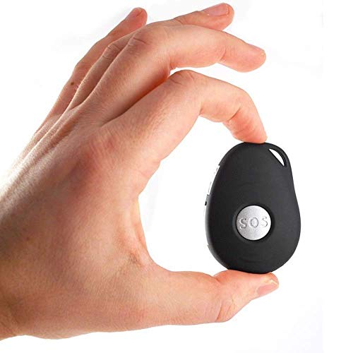 AnteaMED oppla' Sistema de Llamadas de Emergencia y SOS para Personas Mayores con gsm, GPS, Detección de Caídas y Base de Carga… (Fucsia)