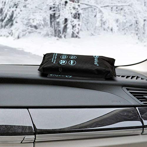 Apalus ® Bolsa Antihumedad Reutilizable para el Coche, Sin Tóxicos. Absorbe Humedad con Gel De Sílice, Evita Empañado y Condensación, Deshumidificador para Automóvil, Barco, Electrónica (Bolsa 1KG)